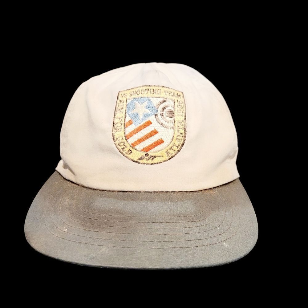 Vintage 1991 US Shooting Team Snapback Cap Hat
